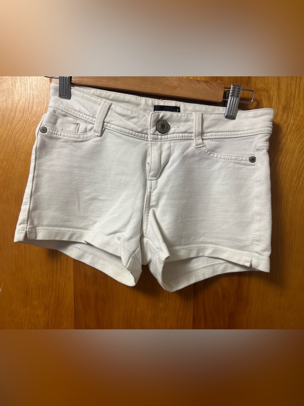 Wet Seal White Denim Jean Shorts